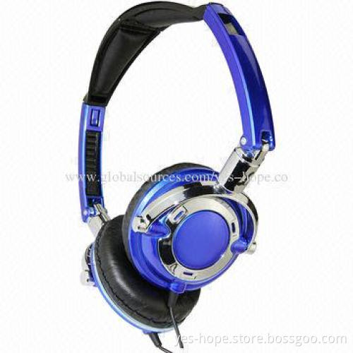 Lightweight and Folding Wired Computer Headphones with 20Hz-20kHz Frequency Range